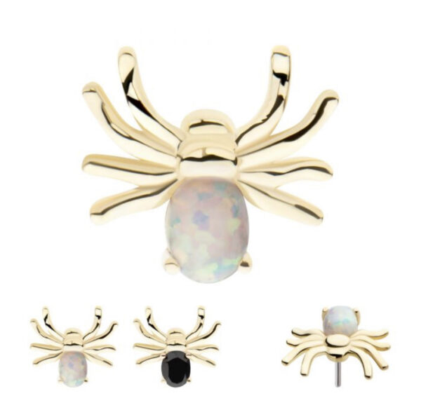 Opal Spider Threadless End